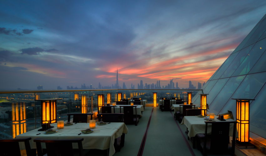 TOMO Rooftop Restaurant Dubai